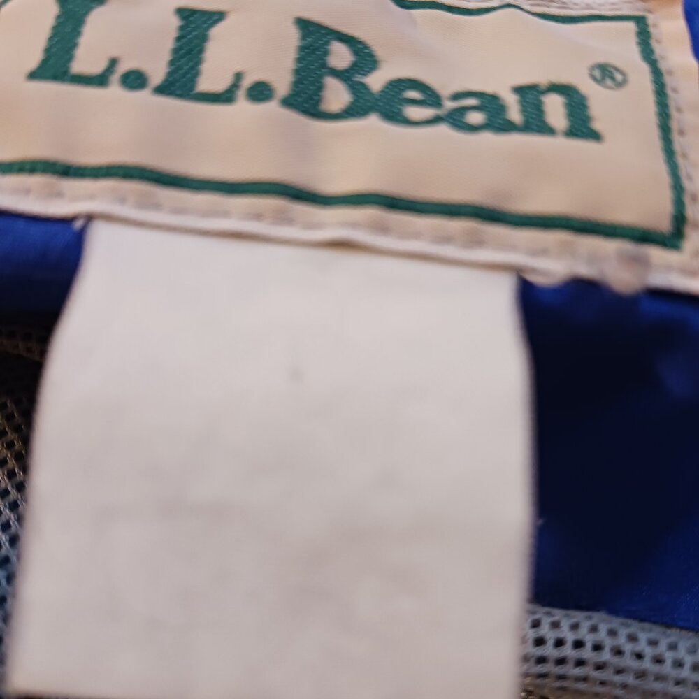 Vintage L.L. Bean Mainebound Field Parka Jacket Navy Blue Women's Large XL - Picture 13 of 13
